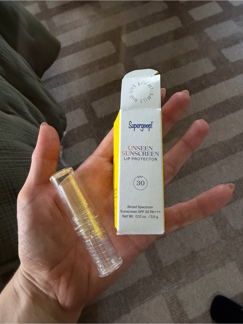 Supergoop! Unseen Sunscreen Lip Protection — spf 30